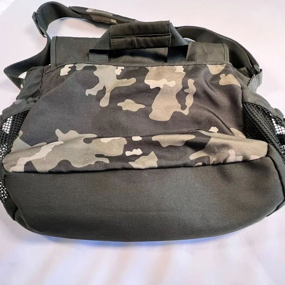 Pottery Barn Teen Gear Up Messenger Book Bag Camouflage Back To School Military